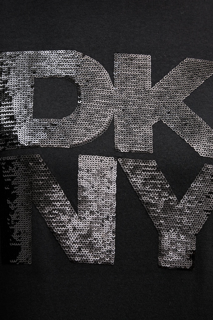 Dkny t-shirt DJ6T1684 fekete