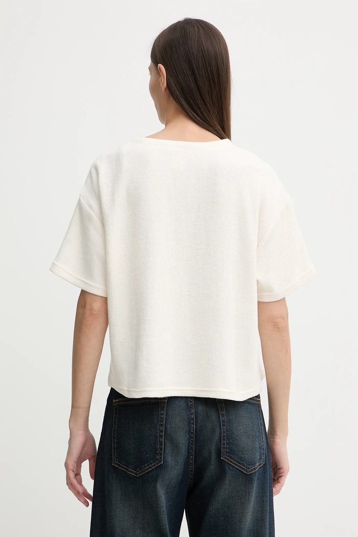 Ρούχα Μπλουζάκι Dkny DJ6T1671 μπεζ