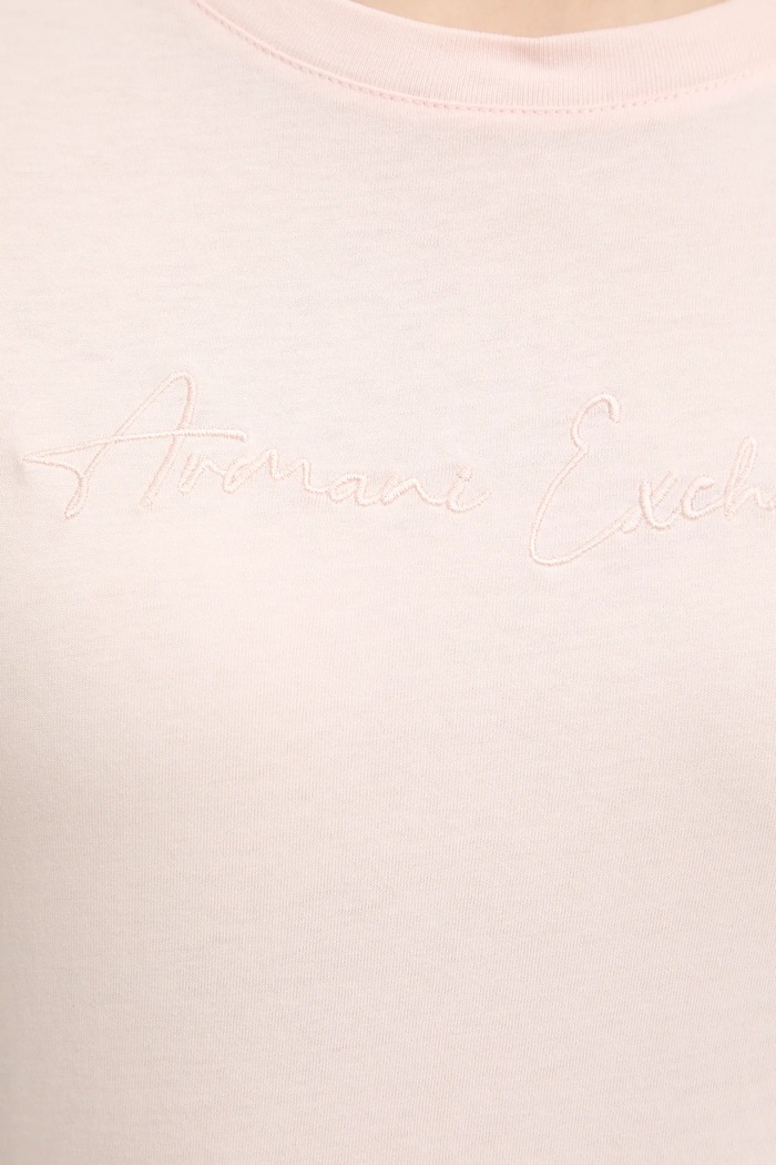 Armani Exchange basic tričko dámske XW000839.AF10356. ružová