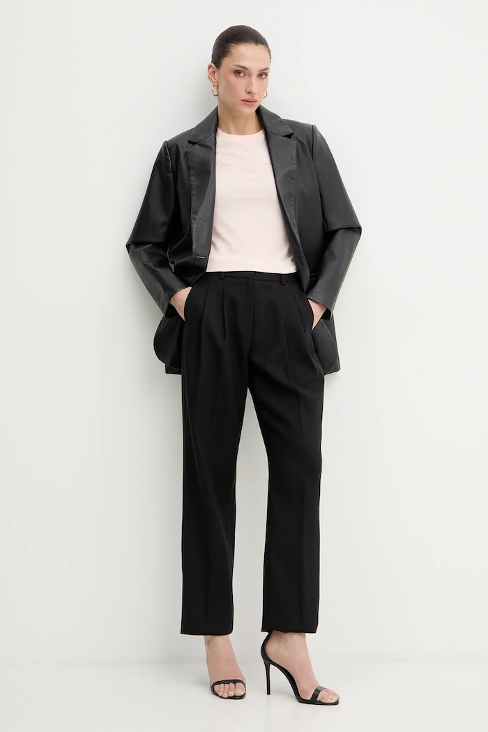 Armani Exchange tričko dámske bavlnené XW001457.AF10356 ružová SS26