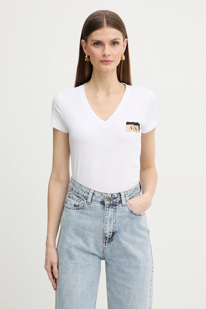 Футболка Armani Exchange regular білий XW001803.AF16294