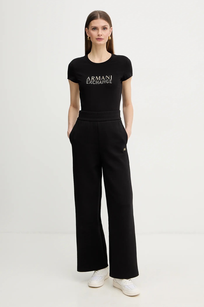 Majica kratkih rukava Armani Exchange XW001837.AF16294 crna SS26