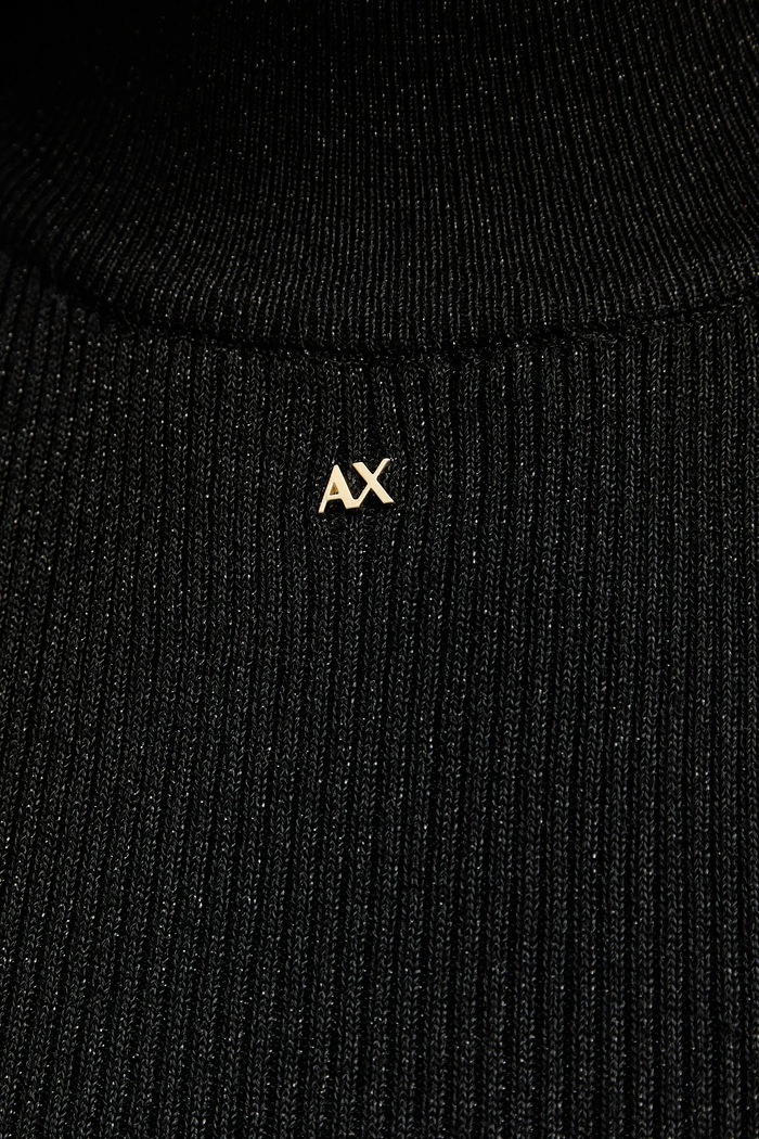 Armani Exchange top XW001876.AF11957 negru