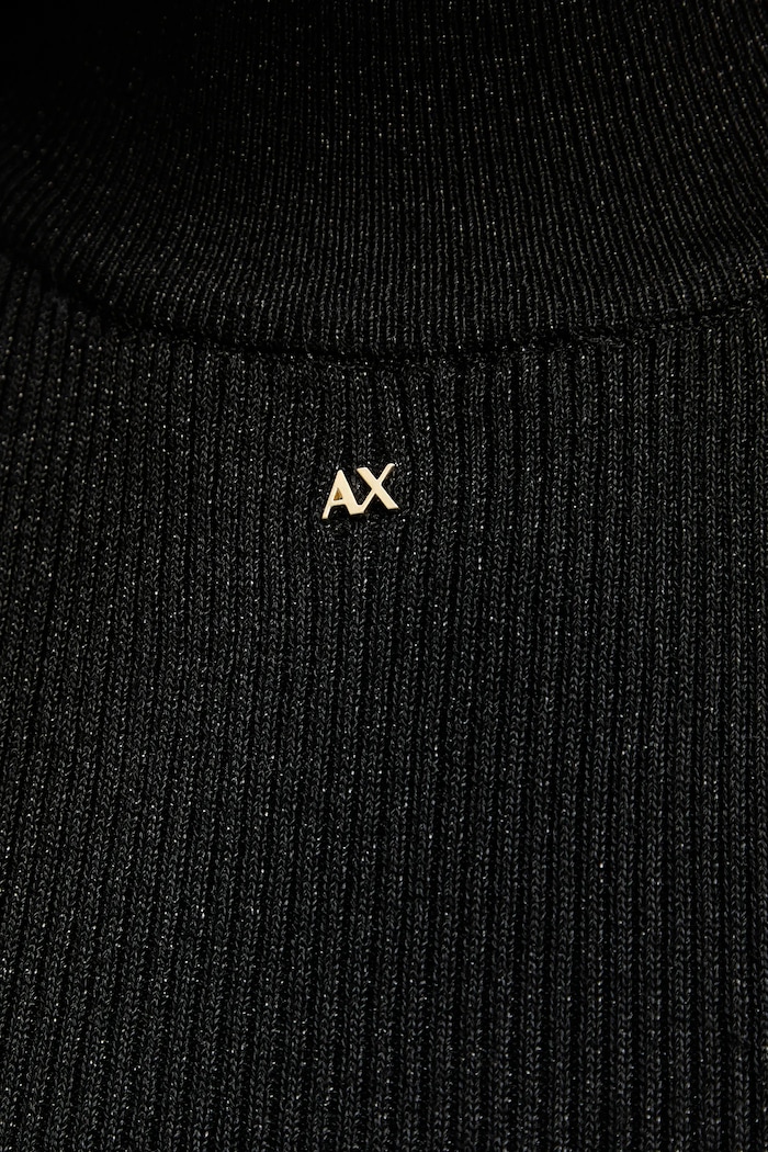 Armani Exchange top XW001876.AF11957 negru