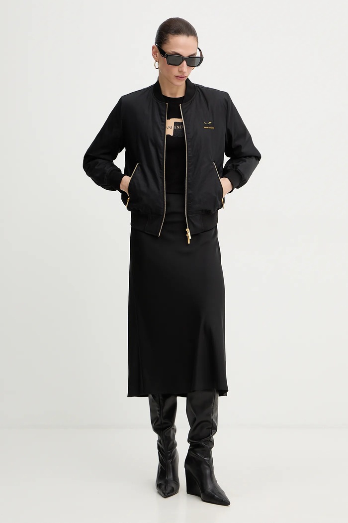 Majica kratkih rukava Armani Exchange XW002841.AF16294 crna SS26