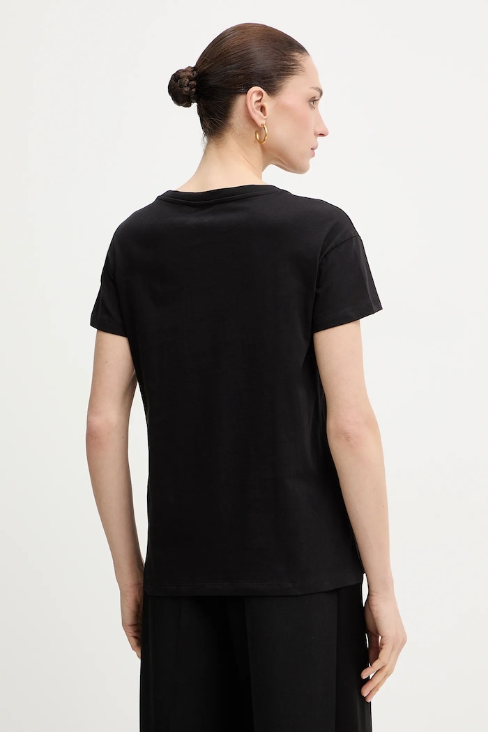 Oblečení Bavlněné tričko Armani Exchange XW001850.AF10356 černá