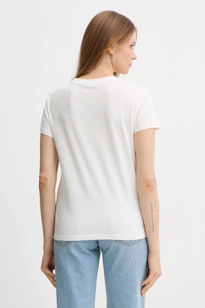 Îmbrăcăminte ZADIG&VOLTAIRE tricou din bumbac JWTS02858 alb