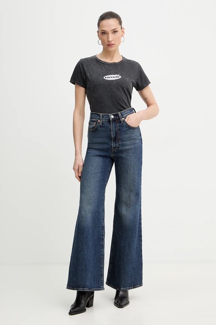 Bavlněné tričko ZADIG&VOLTAIRE JWTS02840 šedá SS26