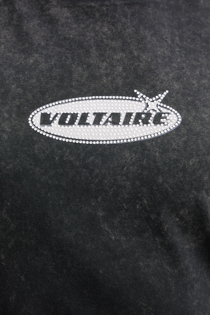 Bavlněné tričko ZADIG&VOLTAIRE JWTS02840 šedá