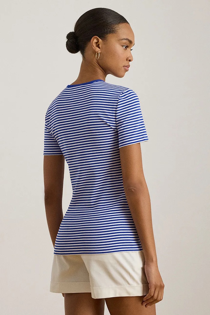 Lauren Ralph Lauren t-shirt 200P03721 blu SS26
