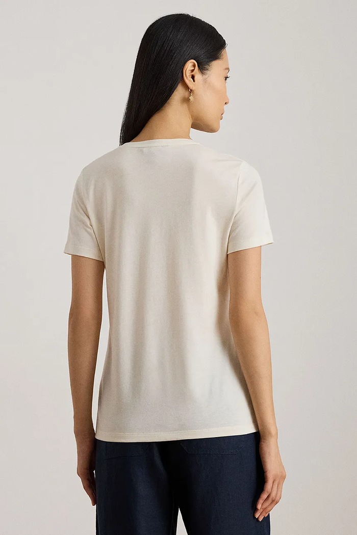 Футболка Lauren Ralph Lauren 200P03725 бежевий SS26