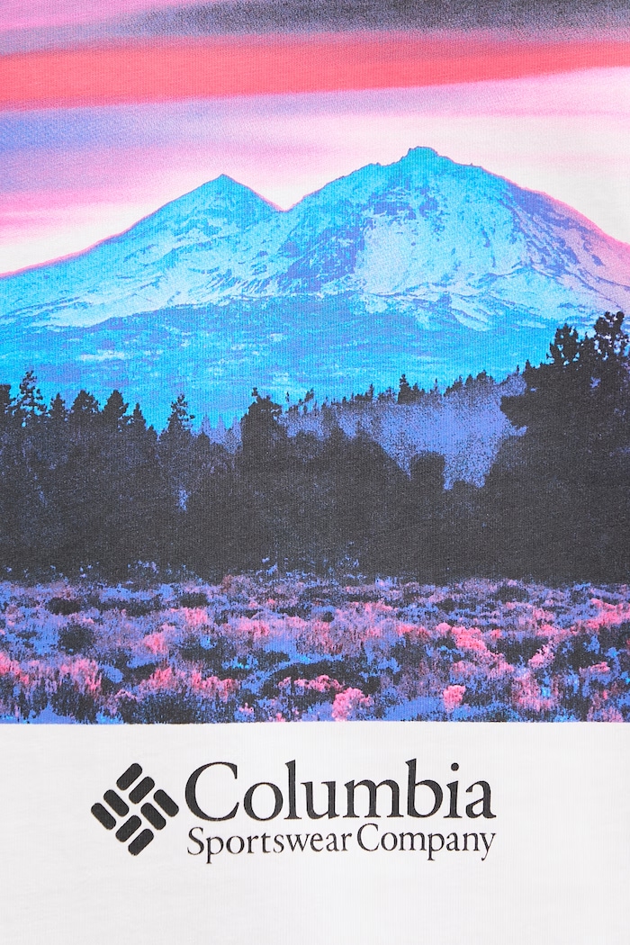 Bavlnené tričko Columbia CSC 2154961 biela