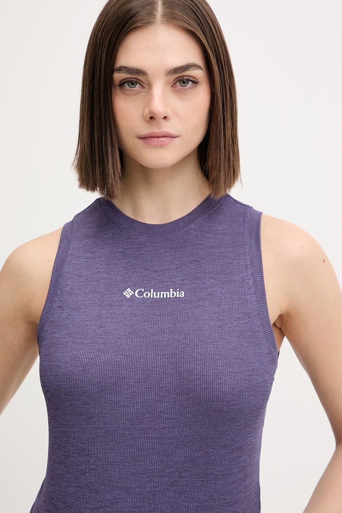 Športový top Columbia fialová 2155342