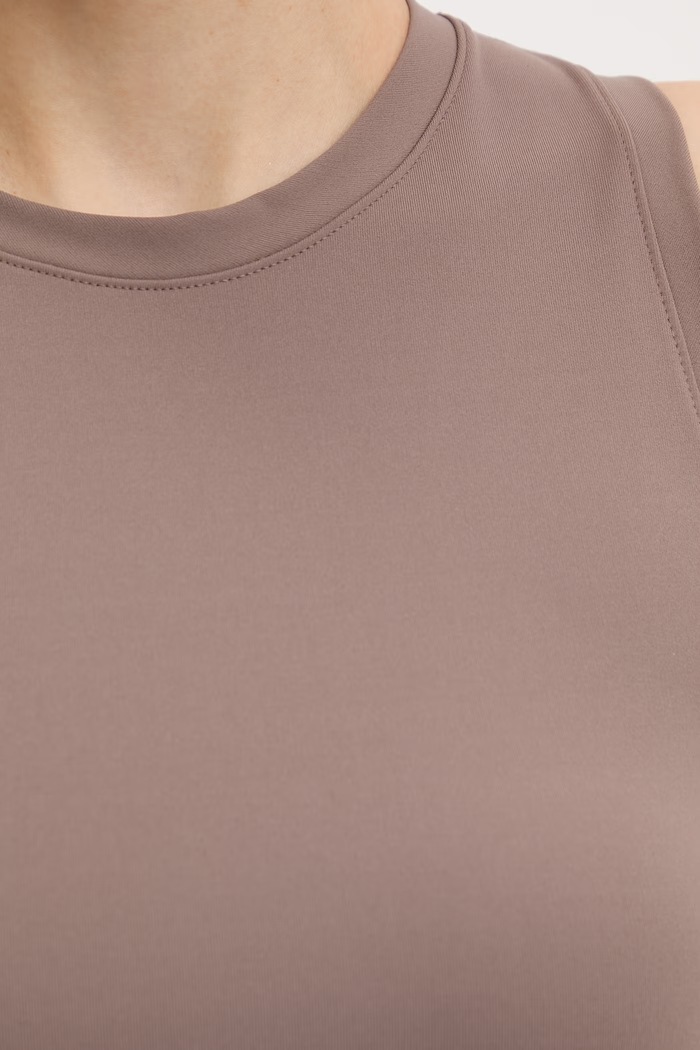 Columbia crop top dámsky Loneridge 2155721 hnedá