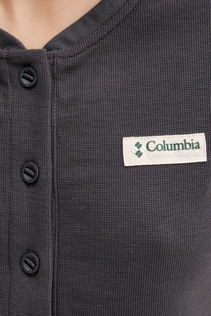 Columbia tričko dámske s bavlnou Acker Rock 2157051 sivá