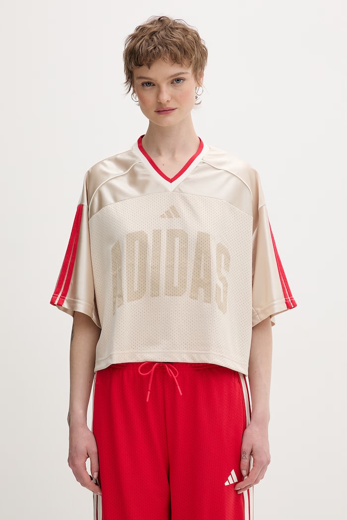 adidas tričko dámske Stadium béžová JZ1073