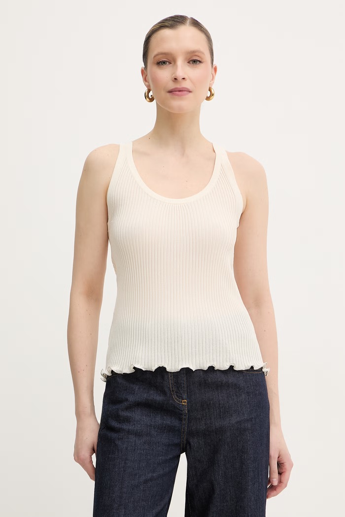 Pinko dámsky top béžová 106323.A343