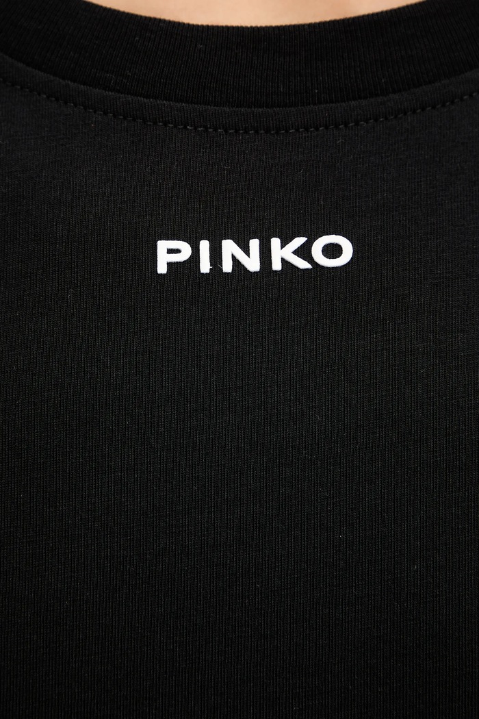 Bavlněné tričko Pinko 100373.A34F černá