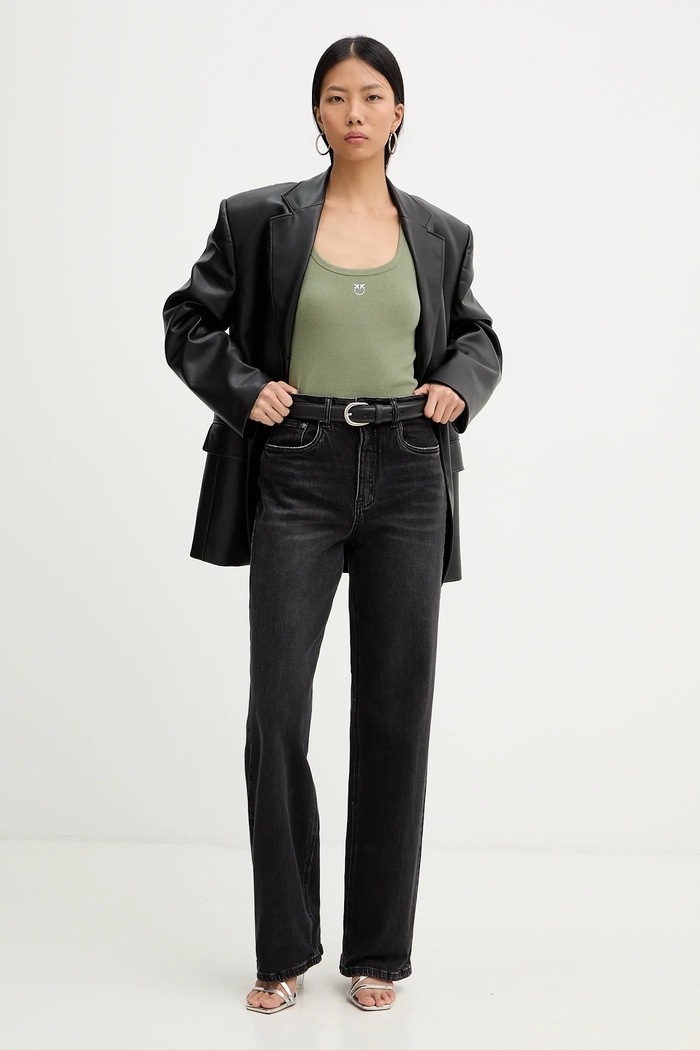 Pinko top 100807.A338 zöld SS26