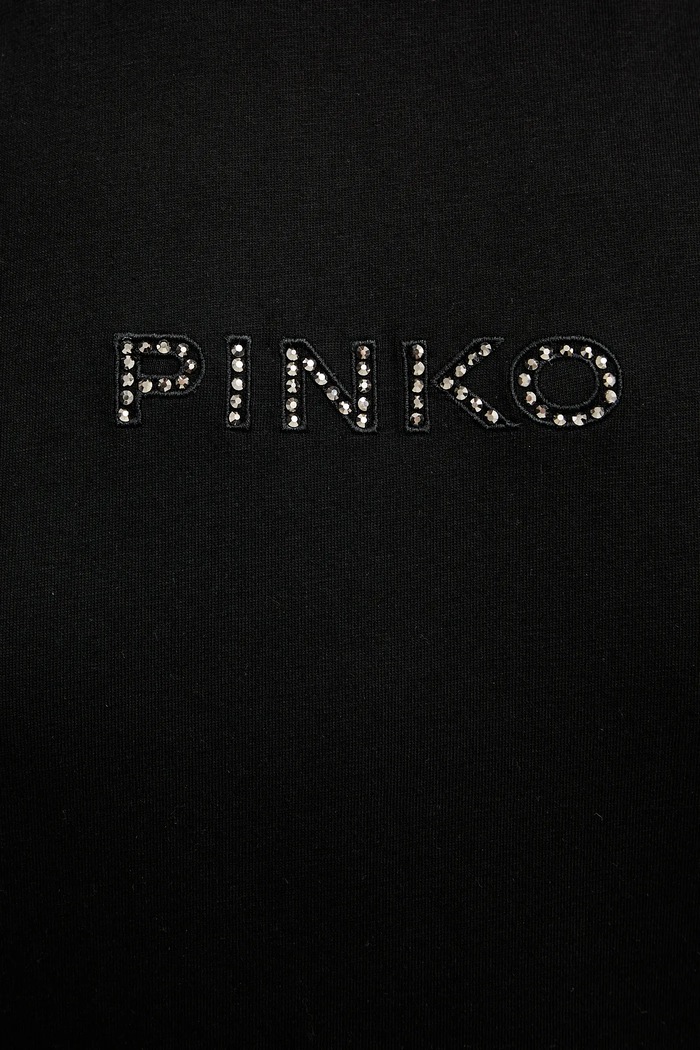 Bavlněné tričko Pinko 105526.A33S černá