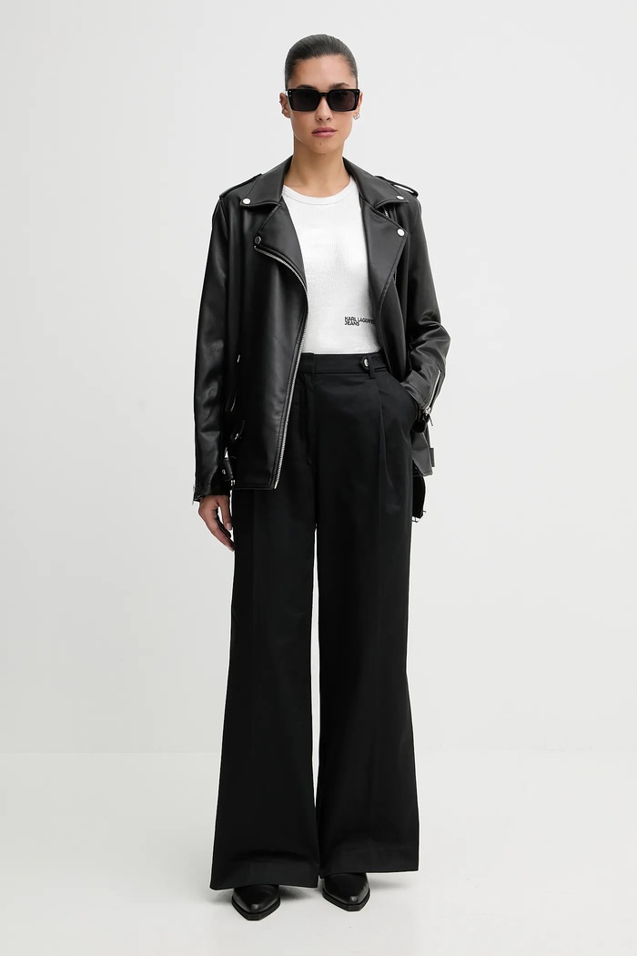 Karl Lagerfeld Jeans top B1W17052 ezüst SS26