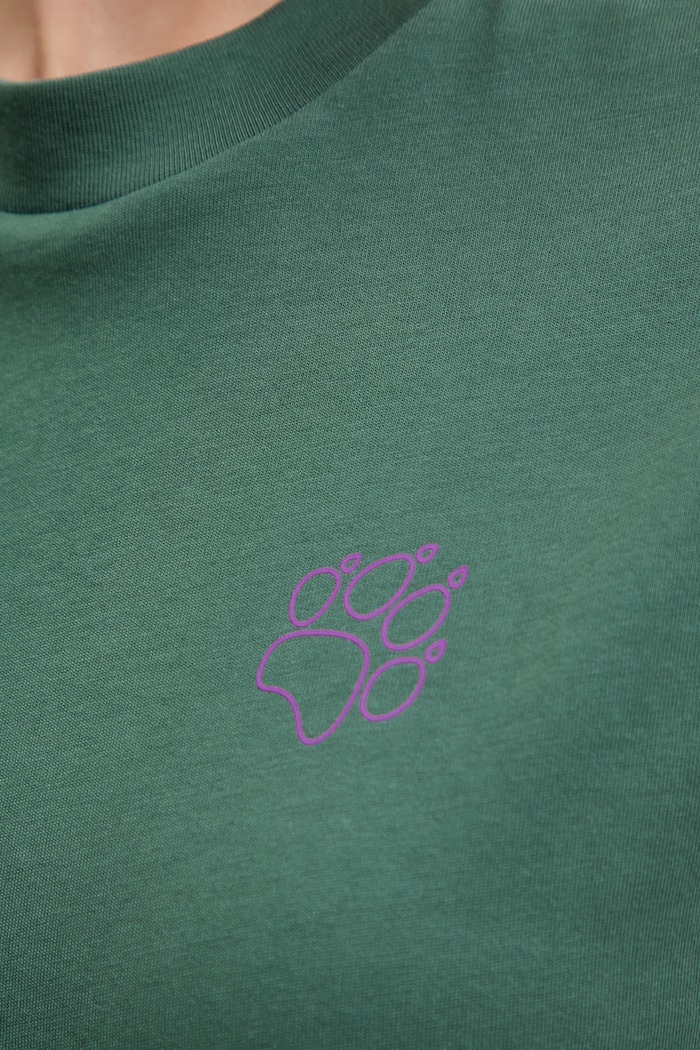 Jack Wolfskin tricou pentru femei, din bumbac Curious A65755 verde