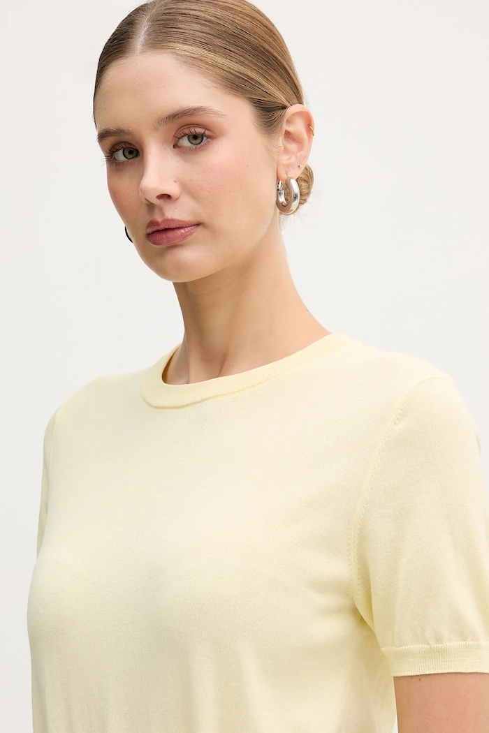 Majica kratkih rukava Patrizia Pepe zlatna 8K0409.K027