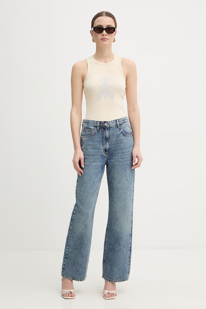 Patrizia Pepe top 8M1768.J373 beżowy SS26