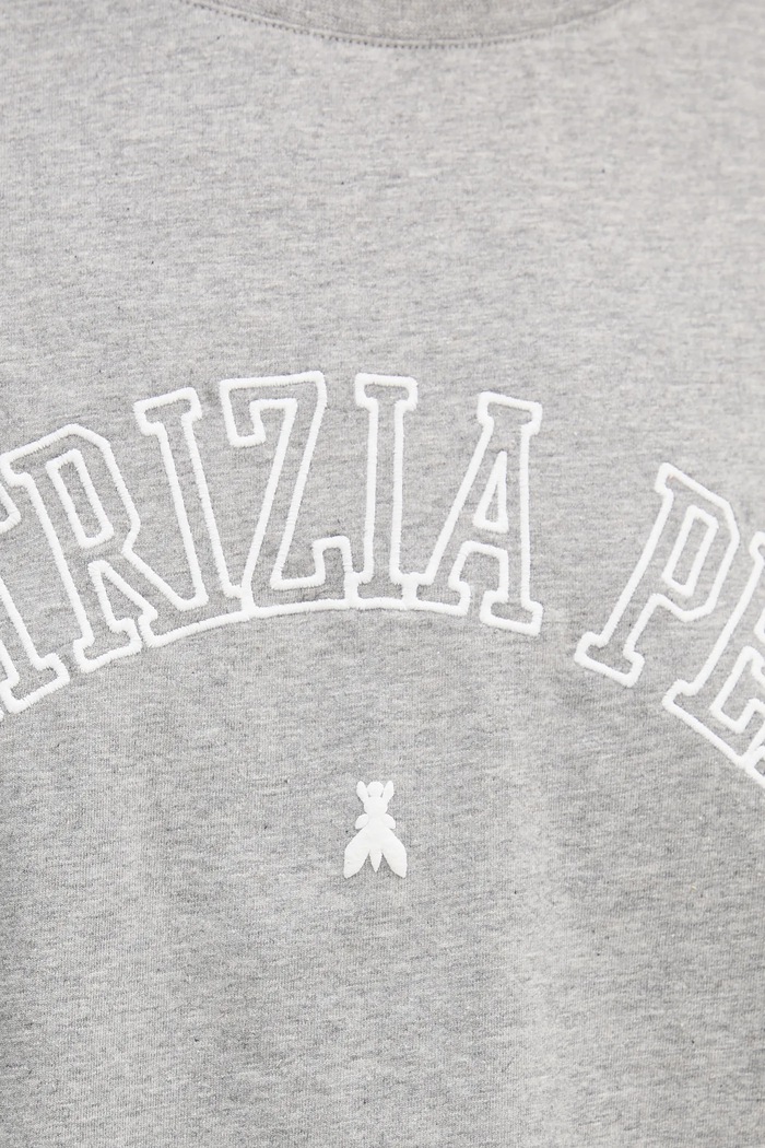 Patrizia Pepe t-shirt bawełniany 8M1798.J387 szary