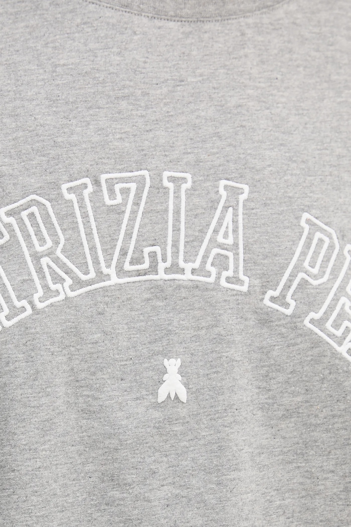 Patrizia Pepe t-shirt bawełniany 8M1798.J387 szary