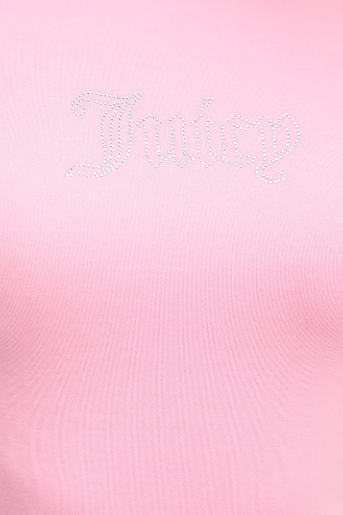 Μπλουζάκι Juicy Couture JCWCT126301 ροζ
