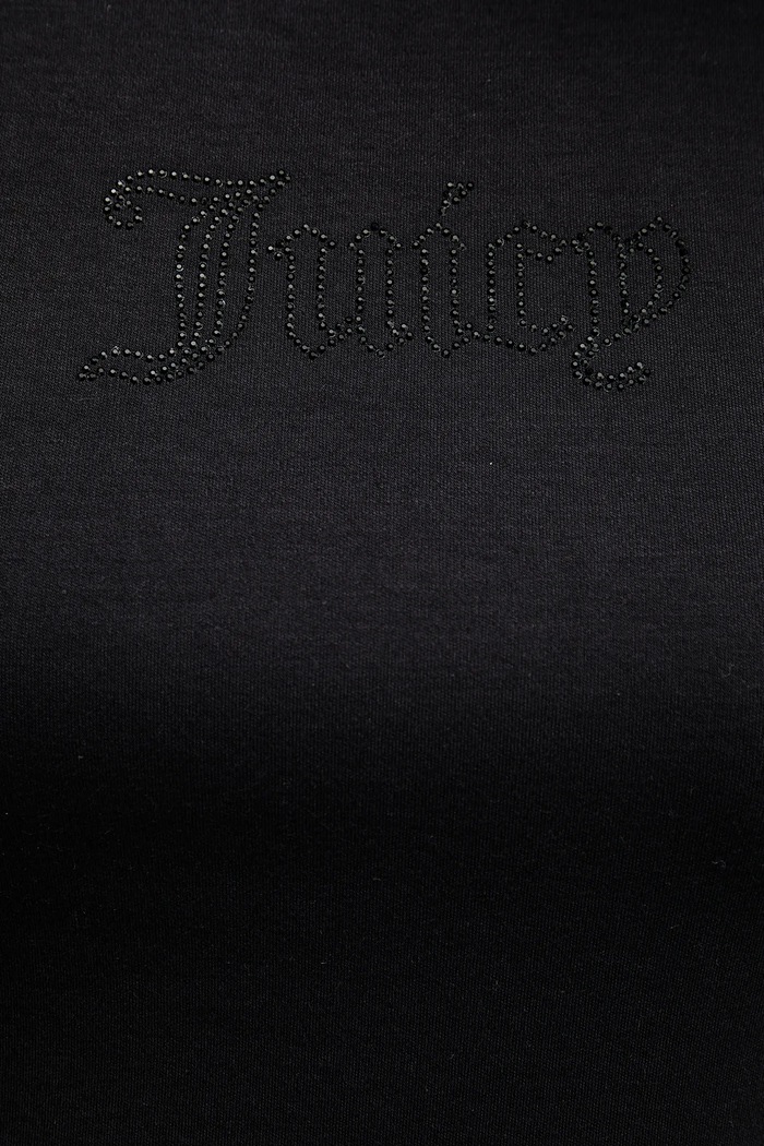 Μπλουζάκι Juicy Couture JCWCT126301 μαύρο