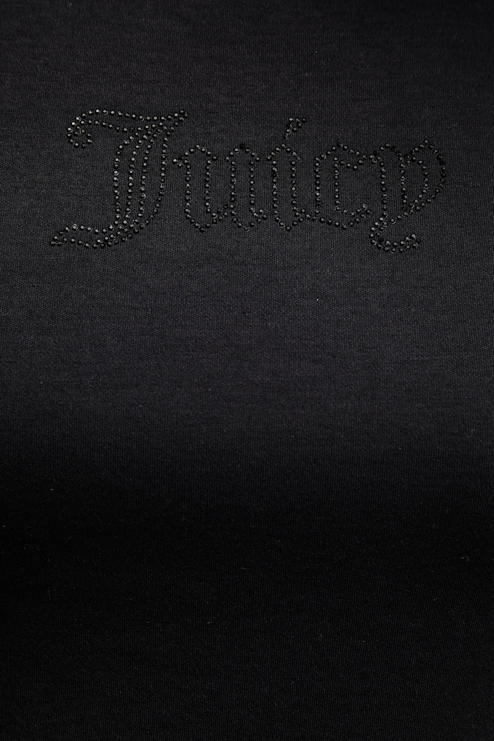 Μπλουζάκι Juicy Couture JCWCT126301 μαύρο