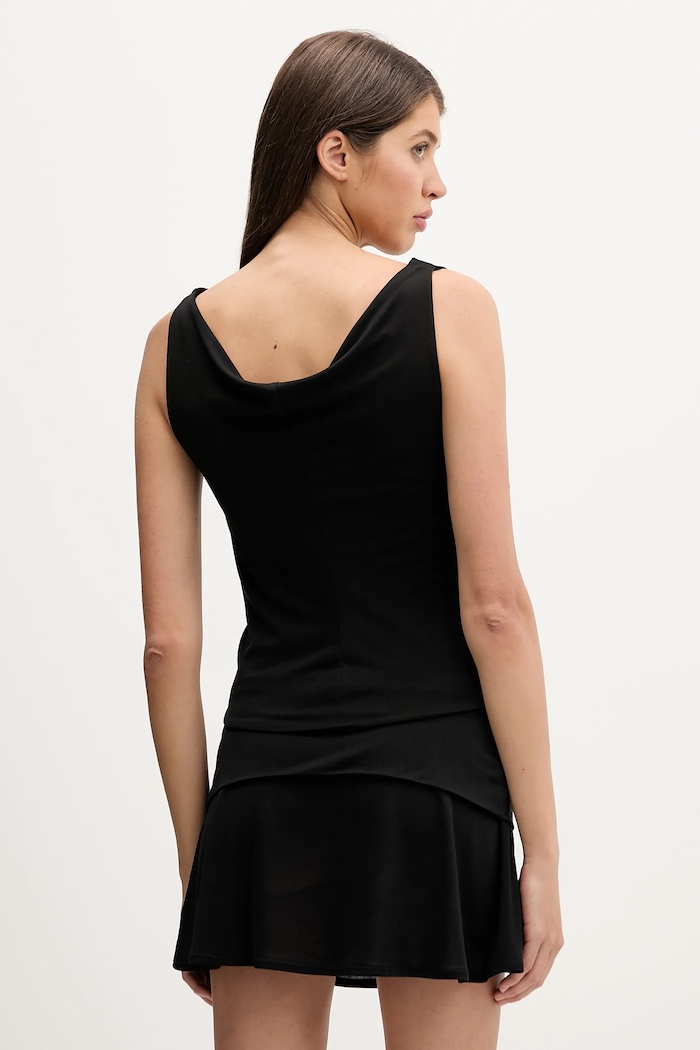 Ρούχα Top Juicy Couture JCWCT126302 μαύρο