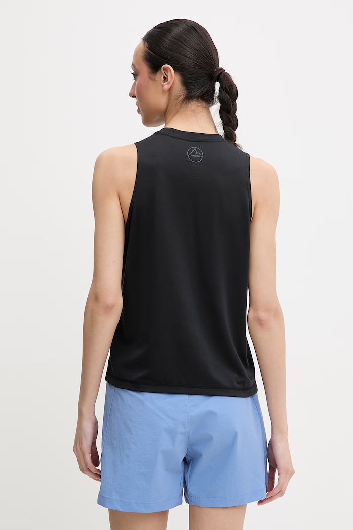 Odzież La Sportiva top sportowy damski Just Right ZACE033 czarny