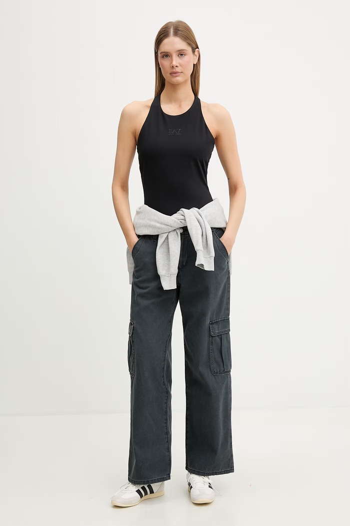 EA7 Emporio Armani body pentru femei AF12625.7W001122 negru SS26