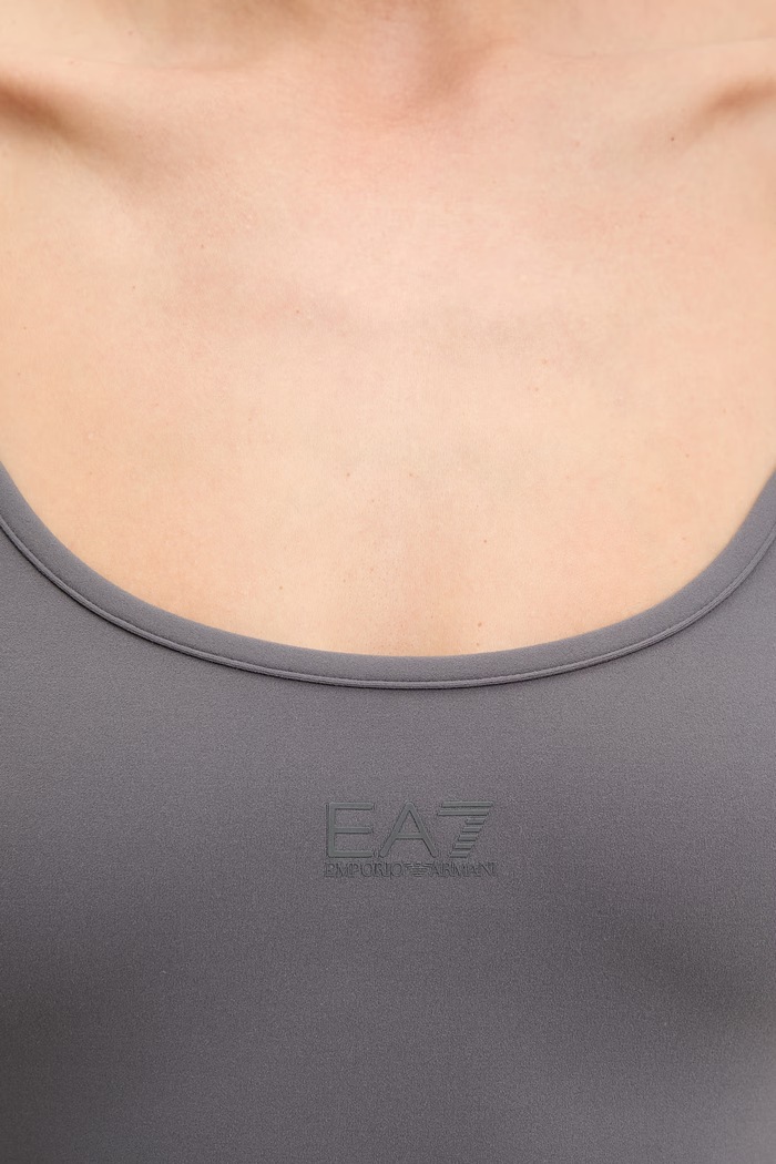 EA7 Emporio Armani top de antrenament pentru femei gri AF21585.7W000922