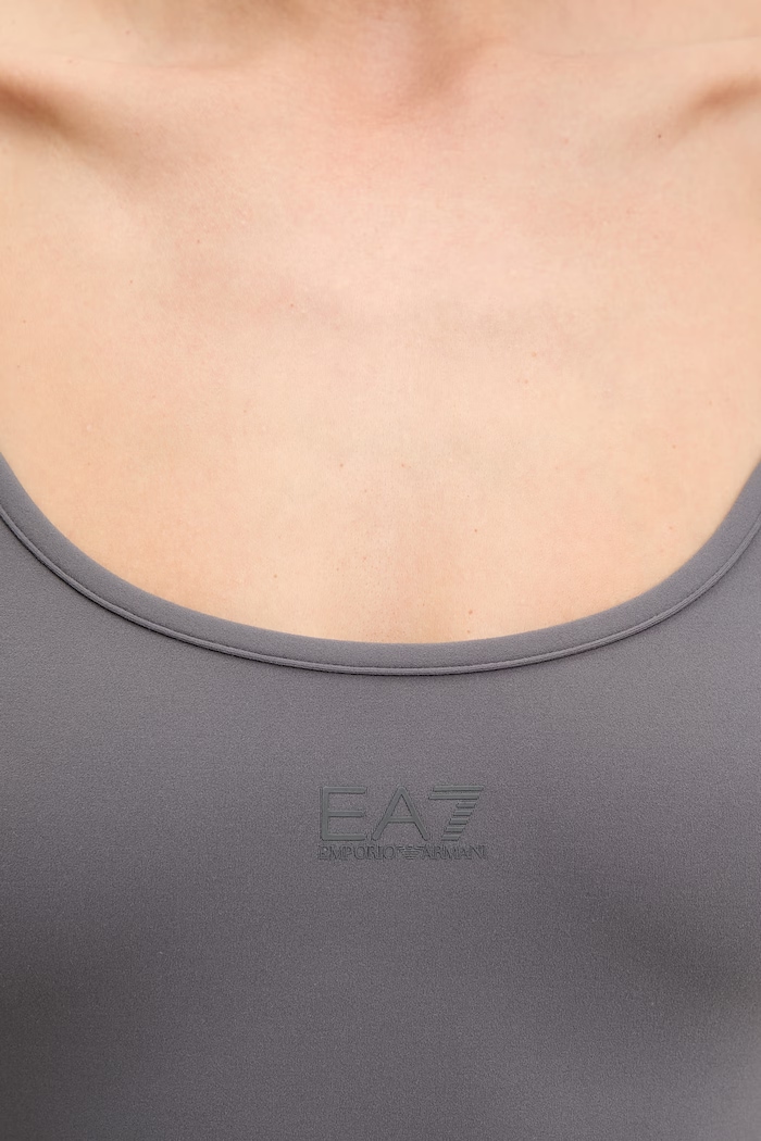 EA7 Emporio Armani top de antrenament pentru femei gri AF21585.7W000922