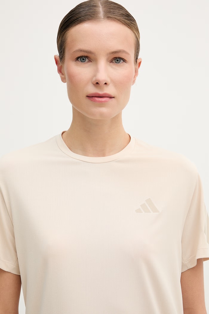 Μπλουζάκι προπόνησης adidas Performance adi365 μπεζ JZ5116