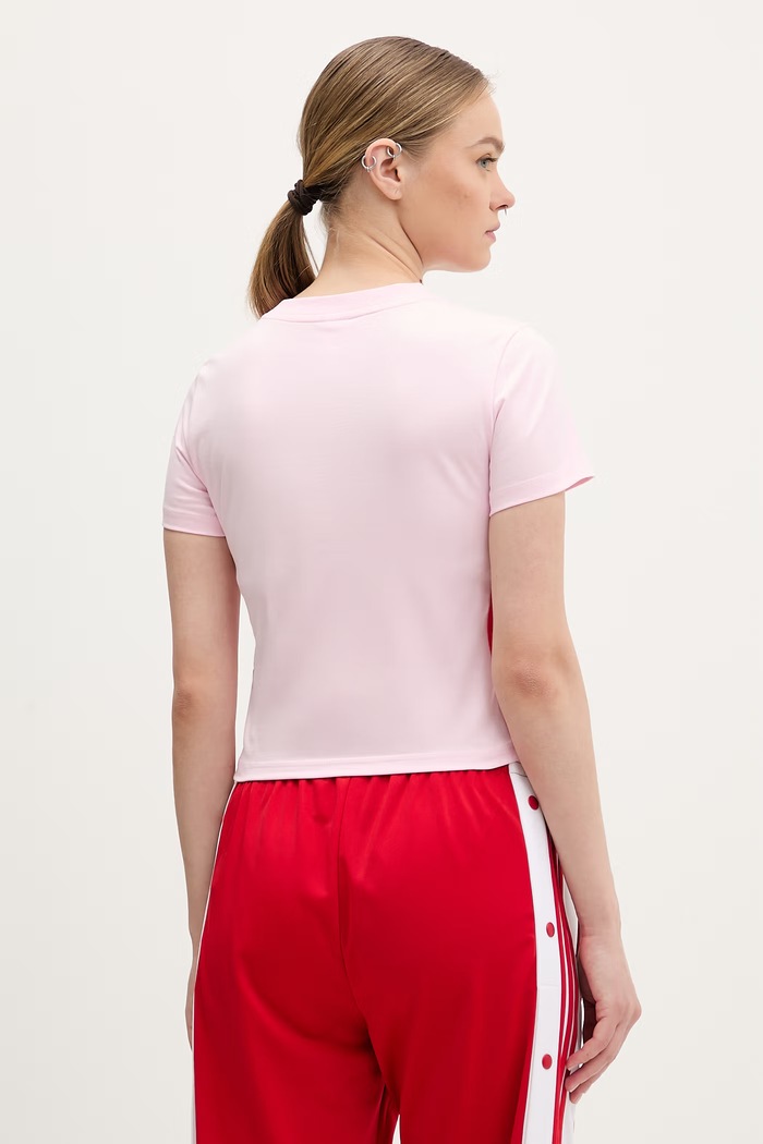 Oblečenie Tričko adidas KA4965 ružová