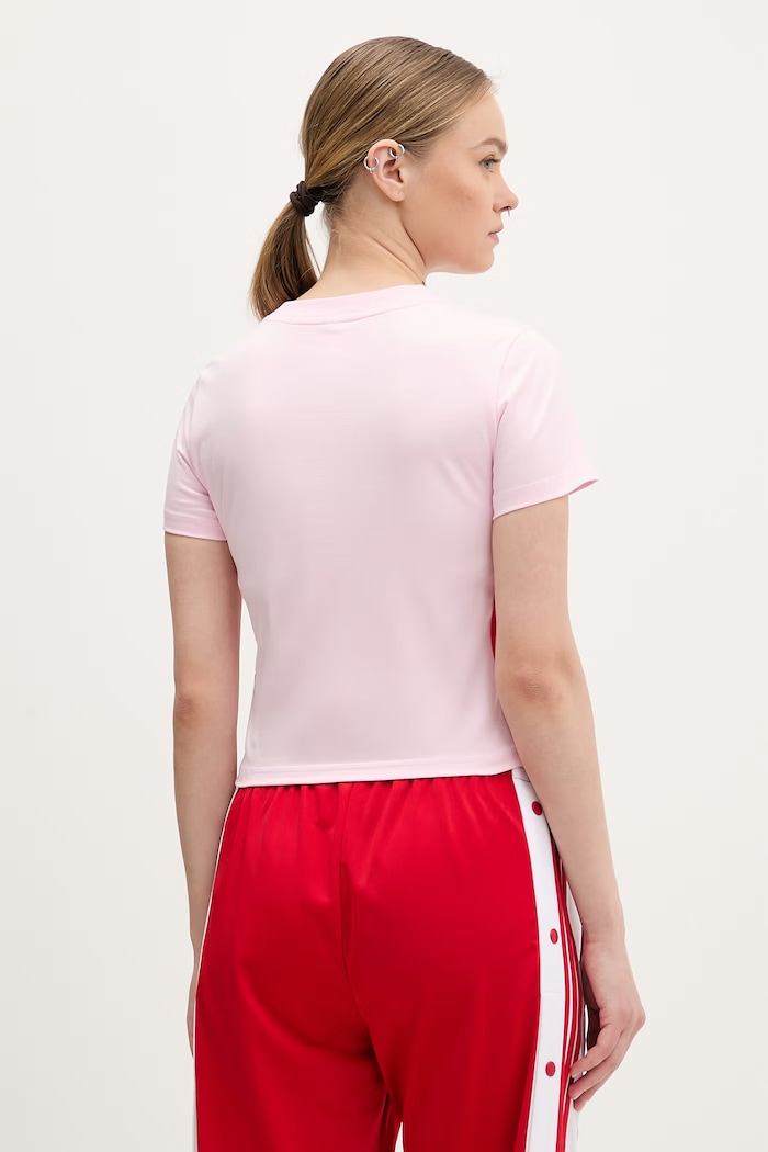 Oblečenie Tričko adidas KA4965 ružová