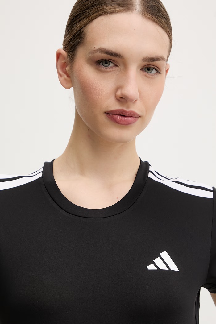 Tréningové tričko adidas Performance Hyperglam čierna KC7639