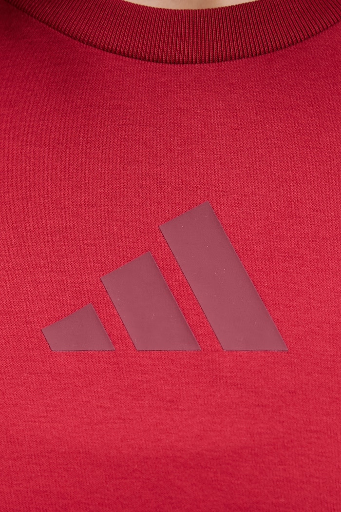 adidas tricou din bumbac Z.N.E KC7718 burgundia