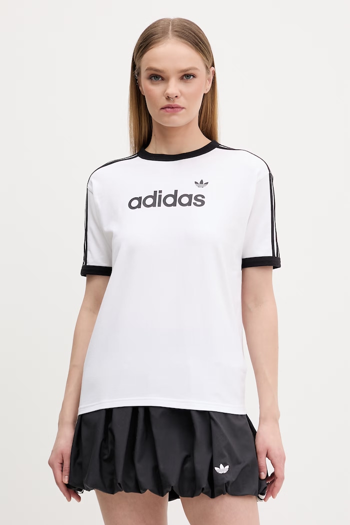 Тениска adidas Originals стандартна бял KC9012