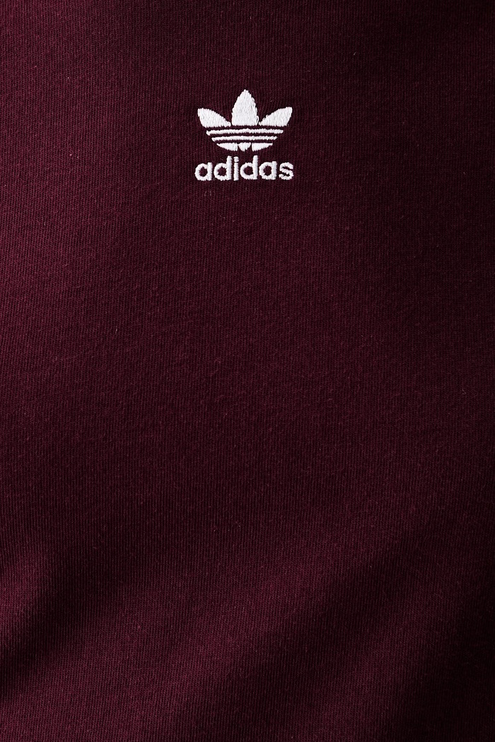 adidas Originals T-shirt damski bawełniany KD1357 bordowy