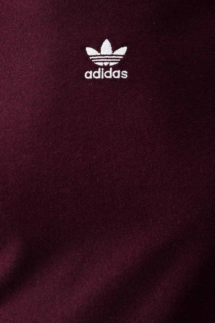 adidas Originals T-shirt damski bawełniany KD1357 bordowy
