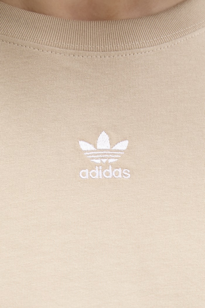 adidas Originals t-shirt bawełniany KD1363 beżowy