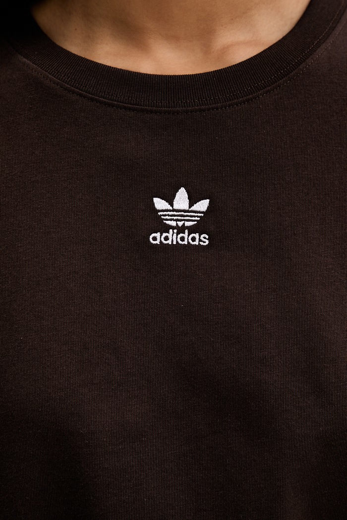 adidas Originals t-shirt in cotone KD1371 marrone