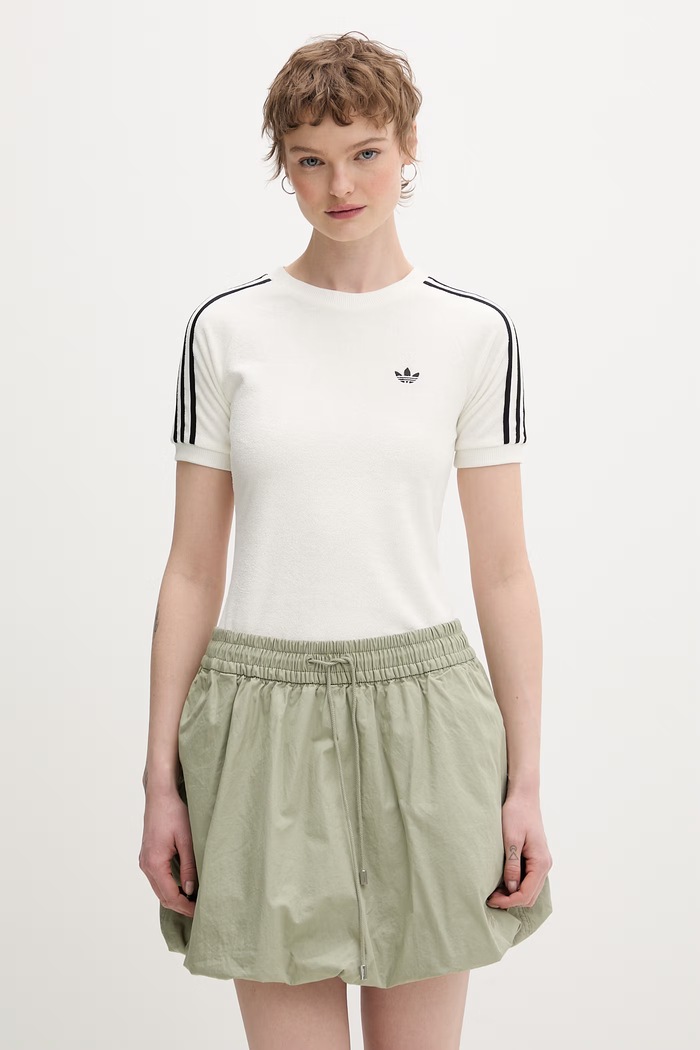adidas Originals tricou pentru femei bej KD1411