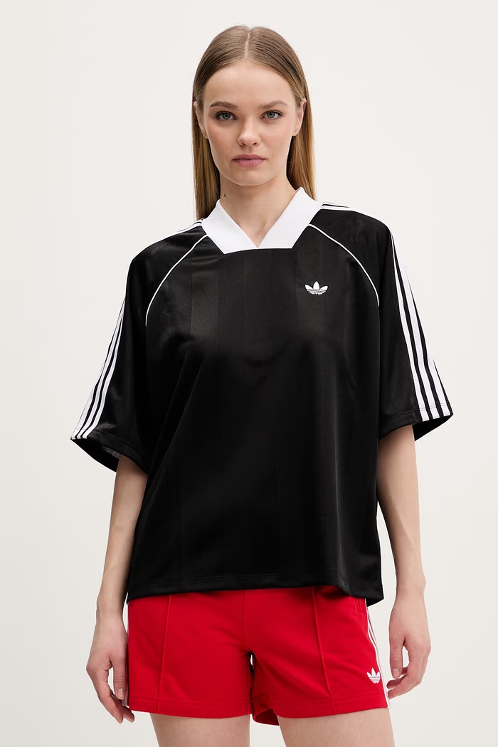 Тениска adidas Originals щампа черен KD2904